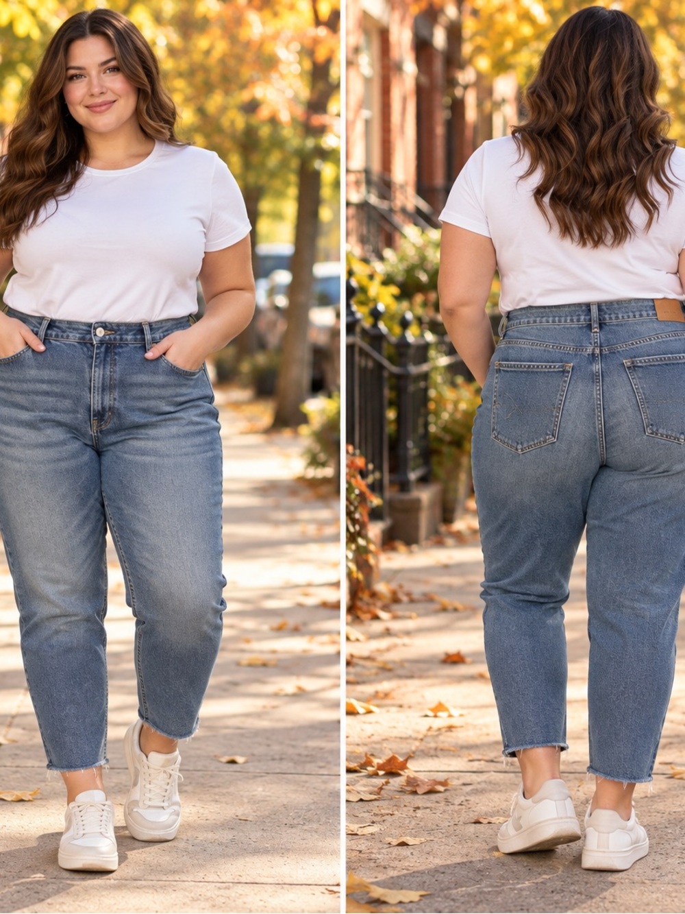 American Eagle Classic High-Rise Straight Leg Blue Women’s Jeans